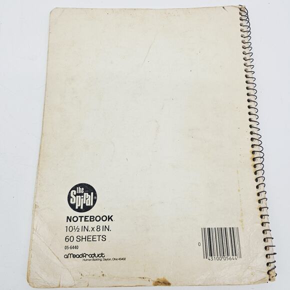 Vintage 1970's US History Theme Notebook By The Spiral Patrick Henry Painting - Picture 3 of 10